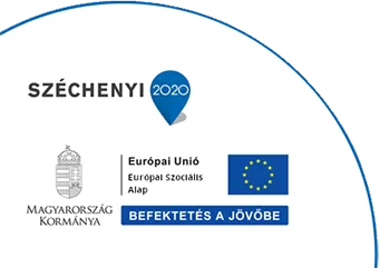 Széchenyi 2020 logó az alsó pozícióban