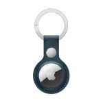 Apple AirTag gyári bőr kulcstartó (1db) – Balti kék