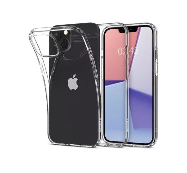 Spigen Crystal Flex iPhone 13 tok - Átlátszó