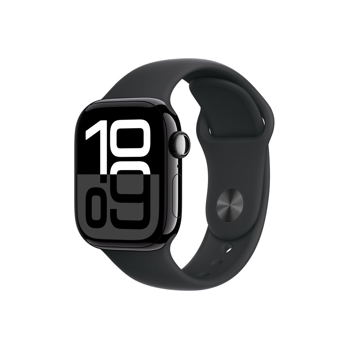 Apple Watch Series 10 42MM GPS Kozmoszfekete Alu fekete sportszíj