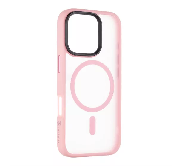 Tactical MagForce Hyperstealth Apple iPhone 16 Pro MagSafe kompatibilis tok - Rózsaszín/átlátszó