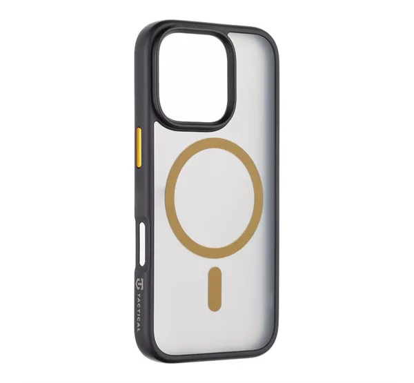 Tactical MagForce Hyperstealth 2.0 Apple iPhone 16 Pro MagSafe tok - Fekete/sárga