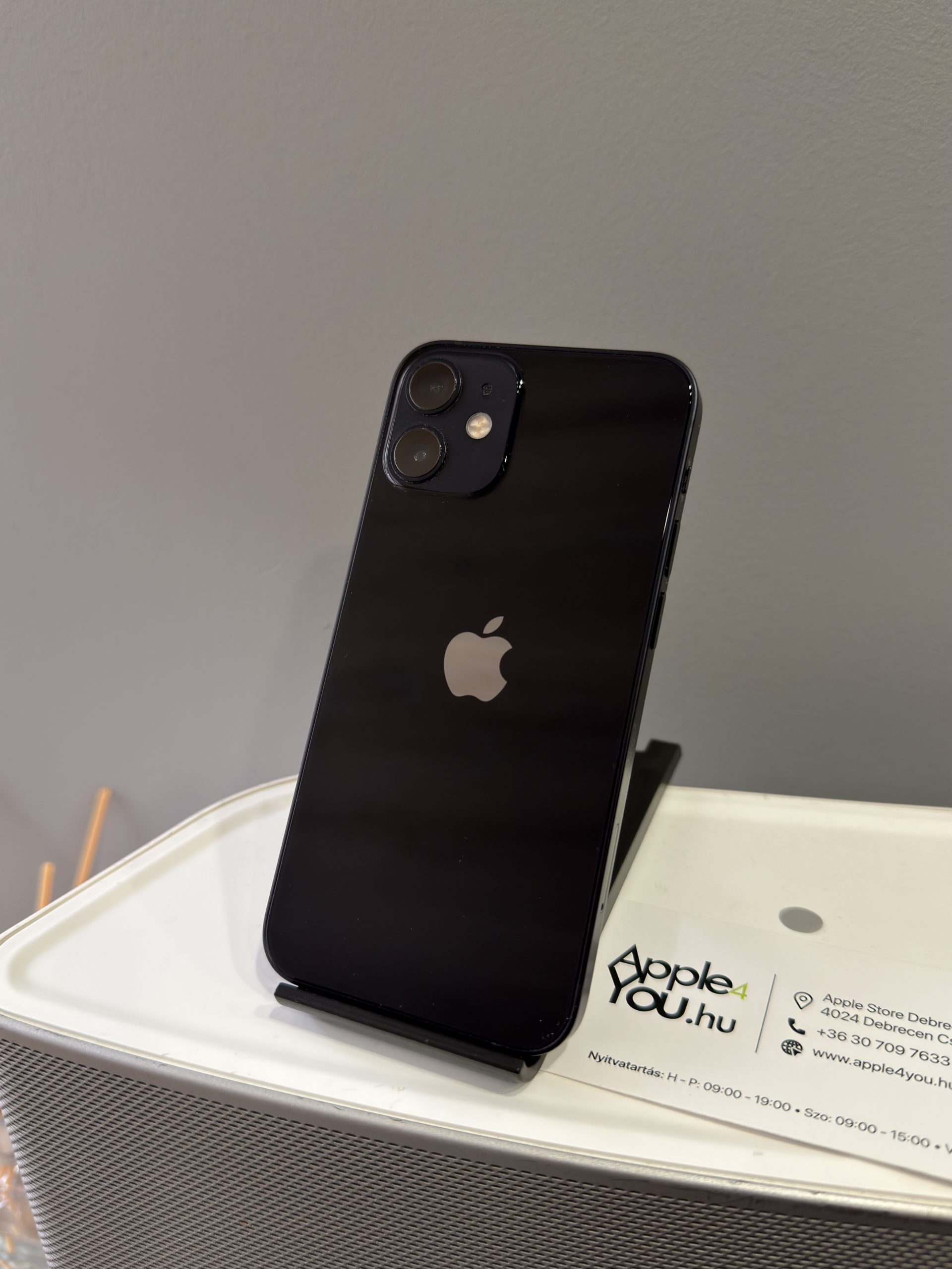 Apple iPhone 12 mini 128GB Black Használt Kártyafüggetlen