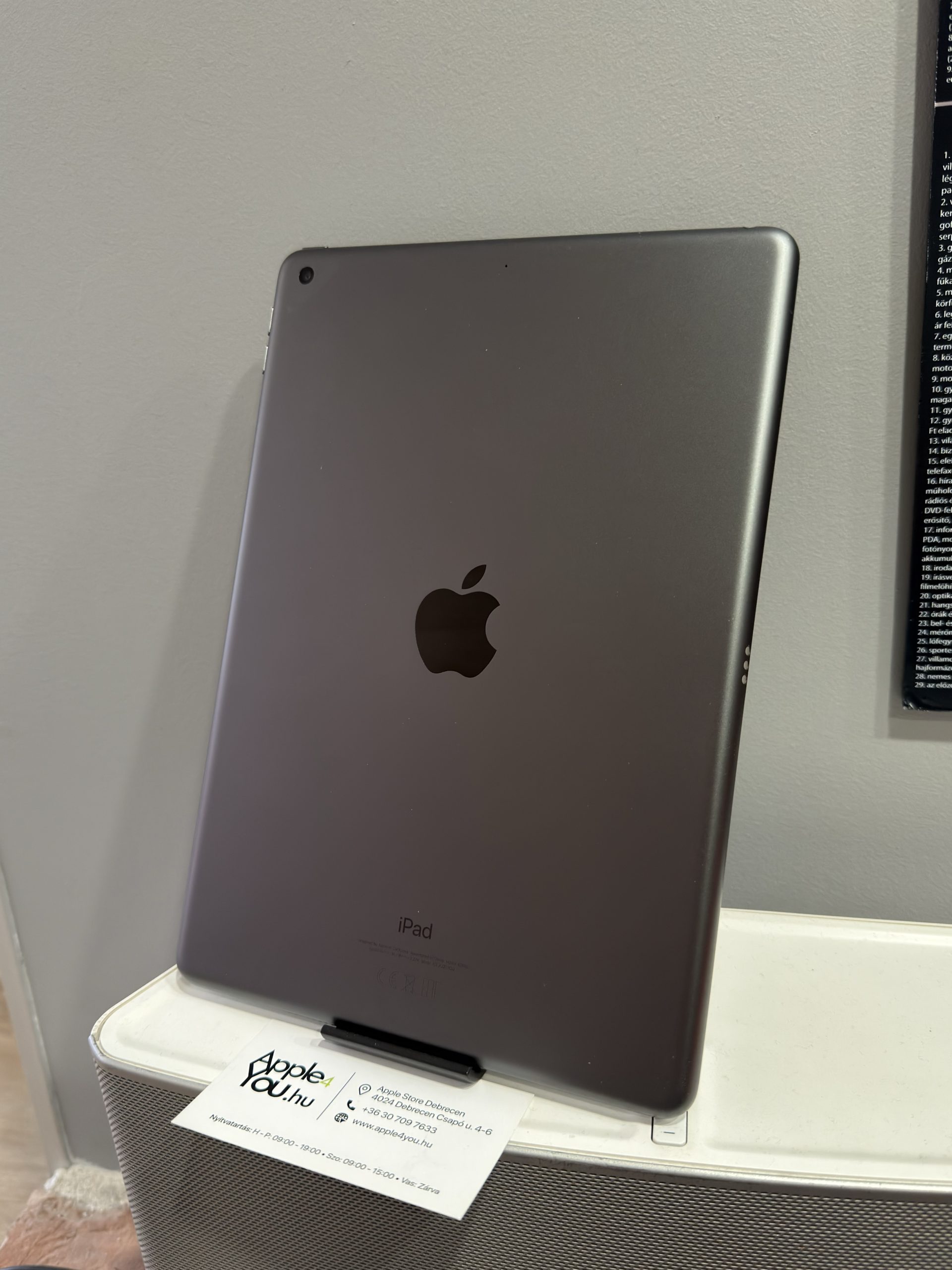 Apple iPad 10.2" (9th gen.) 64GB Space Gray Használt