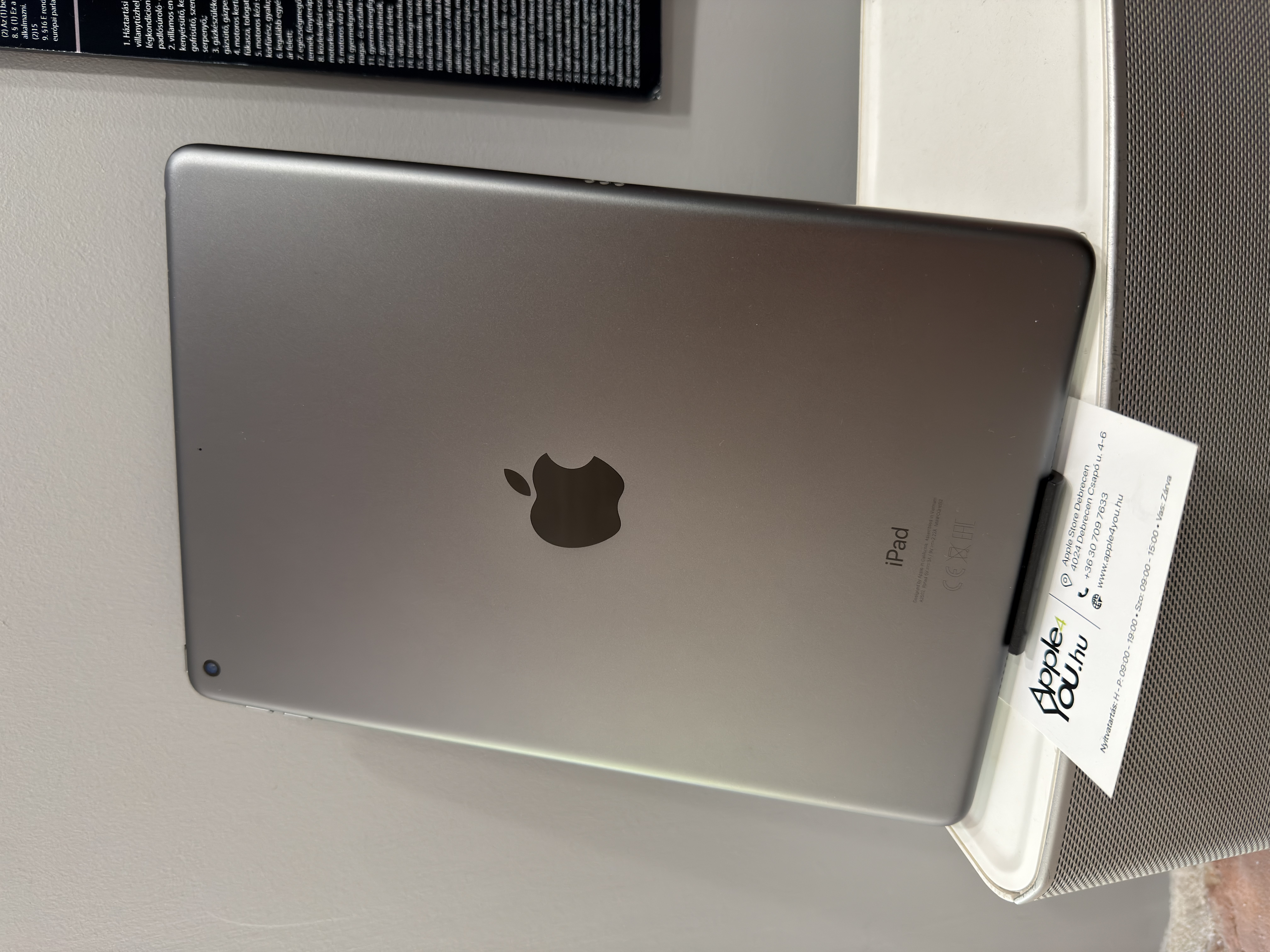 Apple iPad 10.2" (9th gen.) 64GB Space Gray Használt