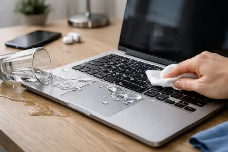 MacBook folyadékkár: 7 első lépés azonnal