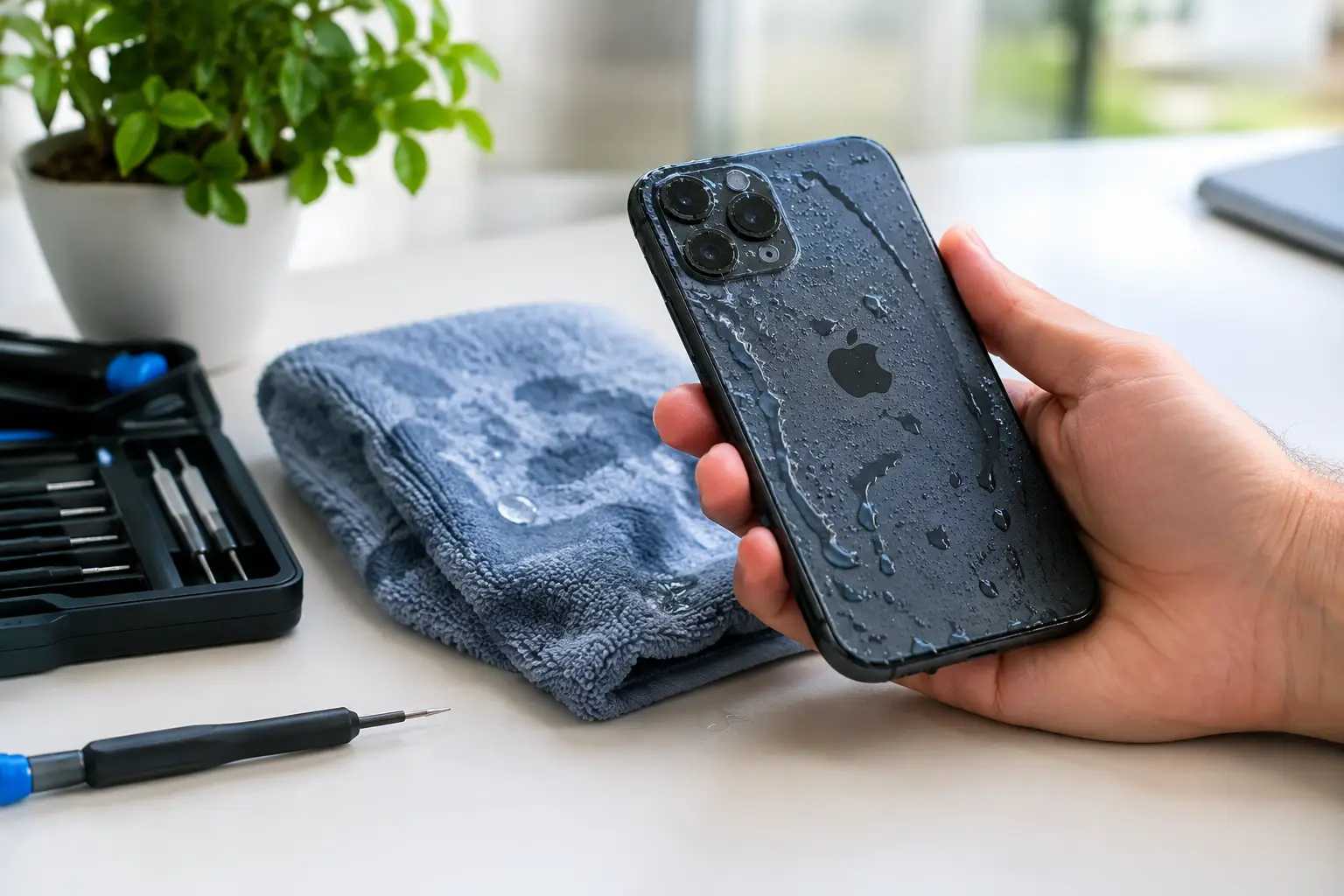 Érdemes javítani beázott iPhone-t? Ezt nézd