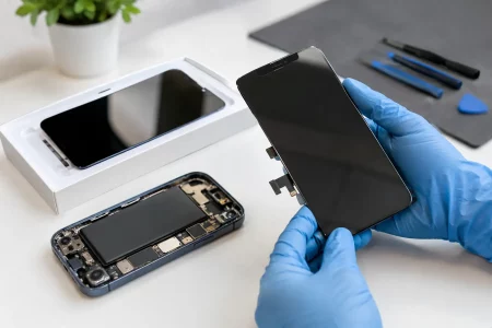 Gyári utángyártott kijelzőcsere iPhone-hoz