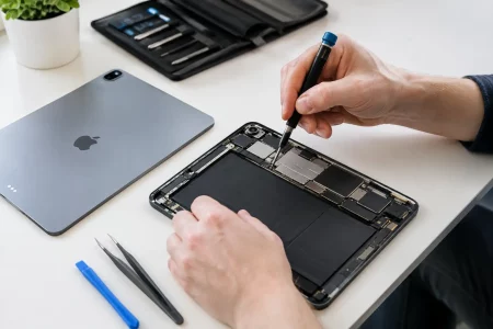 iPad hátlapi kamera javítás esettanulmány
