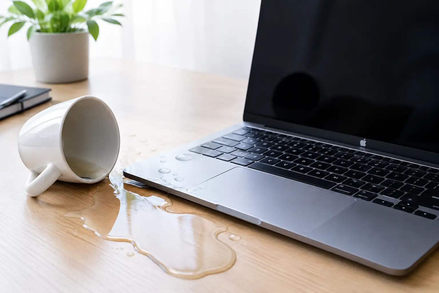MacBook folyadékkár: azonnali teendők 7 lépésben